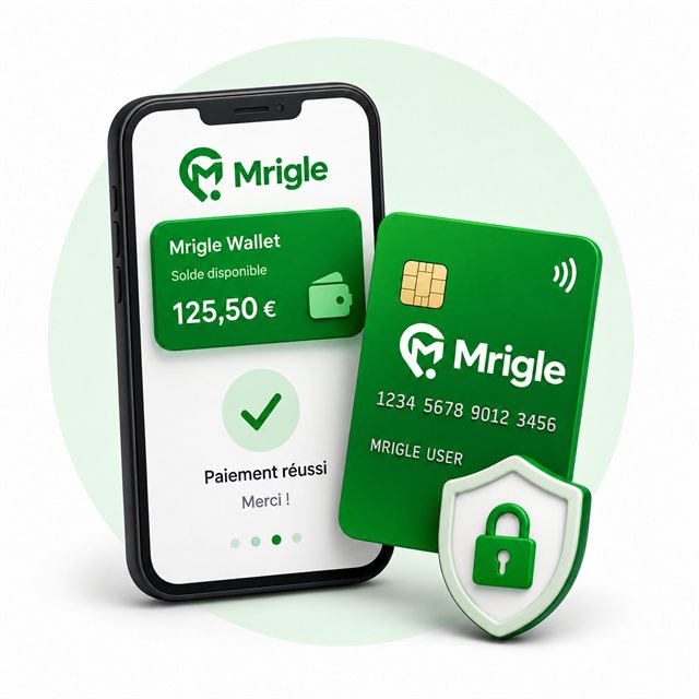 Paiement mobile avec Mrigle Wallet